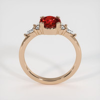 1.54 Ct. Ruby Ring, 14K Rose Gold 3