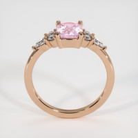 1.71 Ct. Pink Sapphire Ring, 14K Rose Gold 3
