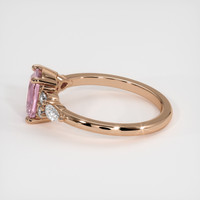 1.71 Ct. Pink Sapphire Ring, 14K Rose Gold 4