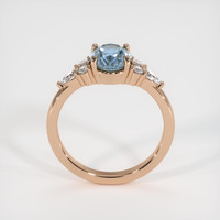 1.78 Ct. Sapphire Ring, 14K Rose Gold 3
