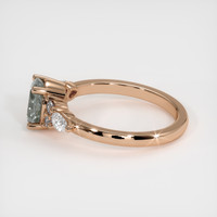 1.09 Ct. Sapphire Ring, 18K Rose Gold 4