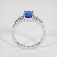 1.59 Ct. Blue Sapphire Ring, 10K White Gold 3