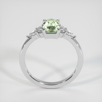 1.83 Ct. Green Sapphire Ring, 10K White Gold 3