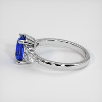 1.82 Ct. Sapphire Ring, 14K White Gold 4