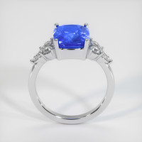 4.99 Ct. Blue Sapphire Ring, 14K White Gold 3