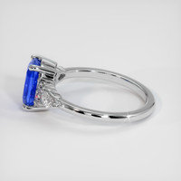 1.78 Ct. Blue Sapphire Ring, 14K White Gold 4