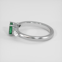 0.60 Ct. Alexandrite Ring, 14K White Gold 4