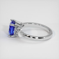 2.41 Ct. Sapphire Ring, 14K White Gold 4