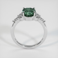 2.52 Ct. Sapphire Ring, 14K White Gold 3
