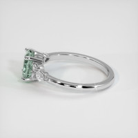 1.80 Ct. Sapphire Ring, 14K White Gold 4