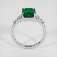 2.23 Ct. Emerald Ring, 18K White Gold 3