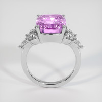 9.13 Ct. Purple Sapphire Ring, 18K White Gold 3