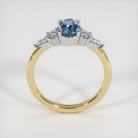 1.20 Ct. Gemstone Ring, 18K White & Yellow 3