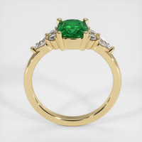 1.53 Ct. Tsavorite Garnet Ring, 10K Yellow Gold 3