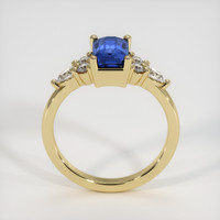 1.54 Ct. Blue Sapphire Ring, 14K Yellow Gold 3