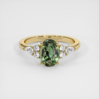 2.03 Ct. Gemstone Ring, 14K Yellow Gold 1