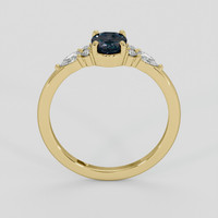 0.78 Ct. Alexandrite Ring, 14K Yellow Gold 3