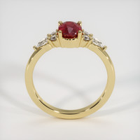 1.07 Ct. Ruby Ring, 14K Yellow Gold 3