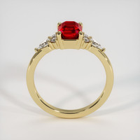 1.55 Ct. Ruby Ring, 14K Yellow Gold 3