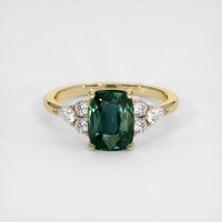 3.05 Ct. Sapphire Ring, 14K Yellow Gold 1
