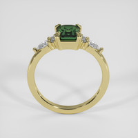 1.64 Ct. Green Sapphire Ring, 14K Yellow Gold 3