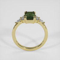 1.92 Ct. Green Sapphire Ring, 14K Yellow Gold 3