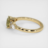 1.02 Ct. Yellow Sapphire Ring, 14K Yellow Gold 4
