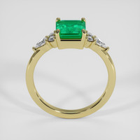 1.68 Ct. Emerald Ring, 18K Yellow Gold 3