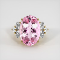 11.12 Ct. Gemstone Ring, 18K Yellow Gold 1