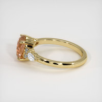 2.12 Ct. Sapphire Ring, 18K Yellow Gold 4