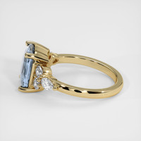 2.99 Ct. Sapphire Ring, 18K Yellow Gold 4