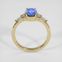 1.93 Ct. Blue Sapphire Ring, 18K Yellow Gold 3