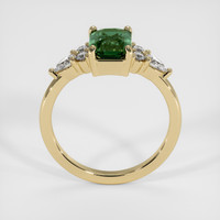 1.74 Ct. Green Sapphire Ring, 18K Yellow Gold 3
