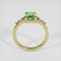1.73 Ct. Green Sapphire Ring, 18K Yellow Gold 3