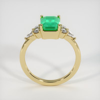 2.41 Ct. Emerald Ring, 18K Yellow Gold 3