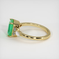 2.41 Ct. Emerald Ring, 18K Yellow Gold 4