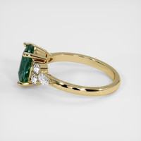 3.03 Ct. Sapphire Ring, 18K Yellow Gold 4