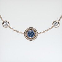 1.23 Ct.Tw. Gemstone Bracelet, 14K Rose Gold 1