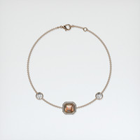 <span>1.15</span>&nbsp;<span class="tooltip-light">Ct.Tw.<span class="tooltiptext">Total Carat Weight</span></span> Gemstone Bracelet, 14K Rose Gold 3