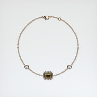 <span>0.89</span>&nbsp;<span class="tooltip-light">Ct.Tw.<span class="tooltiptext">Total Carat Weight</span></span> Gemstone Bracelet, 14K Rose Gold 3