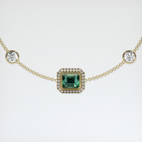 1.04 Ct.Tw. Gemstone Bracelet, 18K Yellow Gold 1