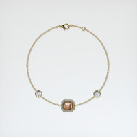 <span>1.15</span>&nbsp;<span class="tooltip-light">Ct.Tw.<span class="tooltiptext">Total Carat Weight</span></span> Gemstone Bracelet, 18K Yellow Gold 3