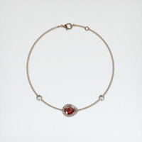 <span>1.05</span>&nbsp;<span class="tooltip-light">Ct.Tw.<span class="tooltiptext">Total Carat Weight</span></span> Gemstone Bracelet, 14K Rose Gold 3