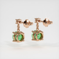 <span>1.76</span>&nbsp;<span class="tooltip-light">Ct.Tw.<span class="tooltiptext">Total Carat Weight</span></span> Gemstone Earrings, 14K Rose Gold 4