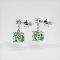 <span>1.76</span>&nbsp;<span class="tooltip-light">Ct.Tw.<span class="tooltiptext">Total Carat Weight</span></span> Gemstone Earrings, 14K White Gold 4