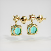 <span>1.00</span>&nbsp;<span class="tooltip-light">Ct.Tw.<span class="tooltiptext">Total Carat Weight</span></span> Gemstone Earrings, 14K Yellow Gold 4