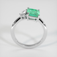 1.38 Ct. Emerald Ring, Platinum 950 3