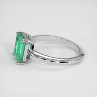 1.38 Ct. Emerald Ring, Platinum 950 4