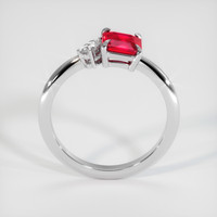 1.22 Ct. Ruby Ring, Platinum 950 3