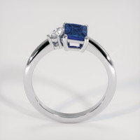 0.94 Ct. Blue Sapphire Ring, Platinum 950 3